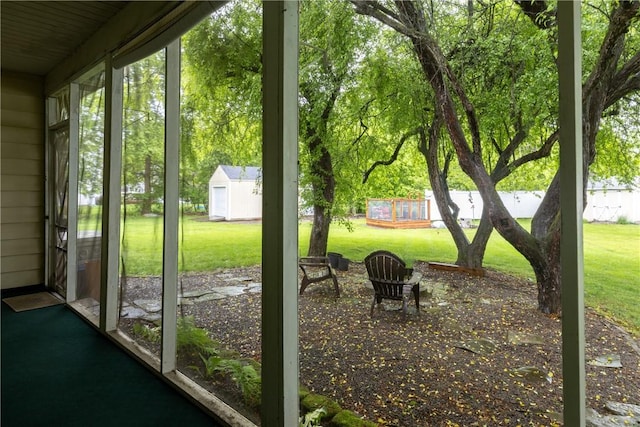 61 Brookside Cir, Big Flats, NY 14903 - sunroom / solarium featuring healthy amount of natural light