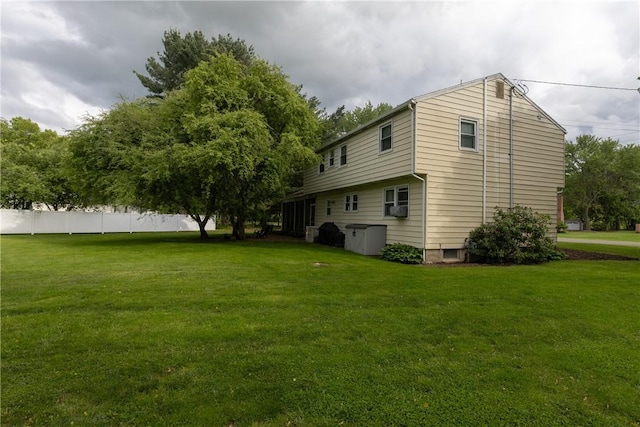 61 Brookside Cir, Big Flats, NY 14903 - view of yard featuring cooling unit