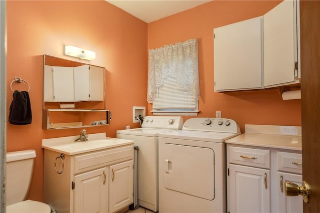 61 Brookside Cir, Big Flats, NY 14903 - laundry room featuring separate washer and dryer