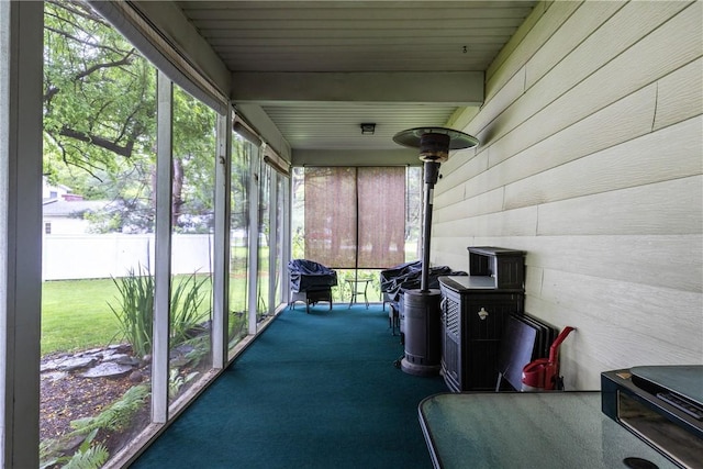 61 Brookside Cir, Big Flats, NY 14903 - view of sunroom / solarium