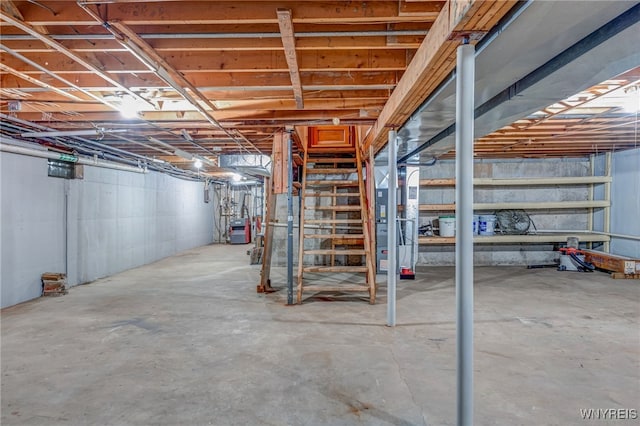 7415 Colonial Dr, Niagara, NY 14305 - view of unfinished basement