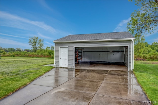 7415 Colonial Dr, Niagara, NY 14305 - view of detached garage