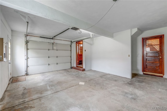 7415 Colonial Dr, Niagara, NY 14305 - garage with a garage door opener
