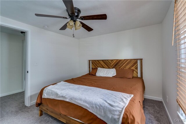 1010 Academy St, Watertown-City, NY 13601 - bedroom featuring carpet flooring, baseboards, and ceiling fan