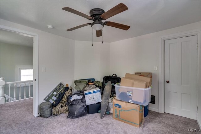 1010 Academy St, Watertown-City, NY 13601 - interior space with a ceiling fan
