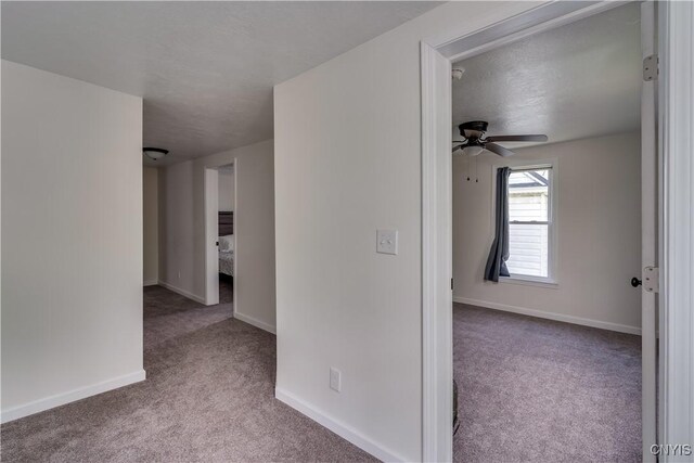 1010 Academy St, Watertown-City, NY 13601 - hall with carpet floors and baseboards