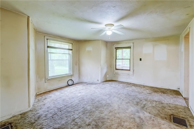 16 Welch Ave, Hamlin, NY 14470 - carpeted spare room featuring a ceiling fan and baseboards