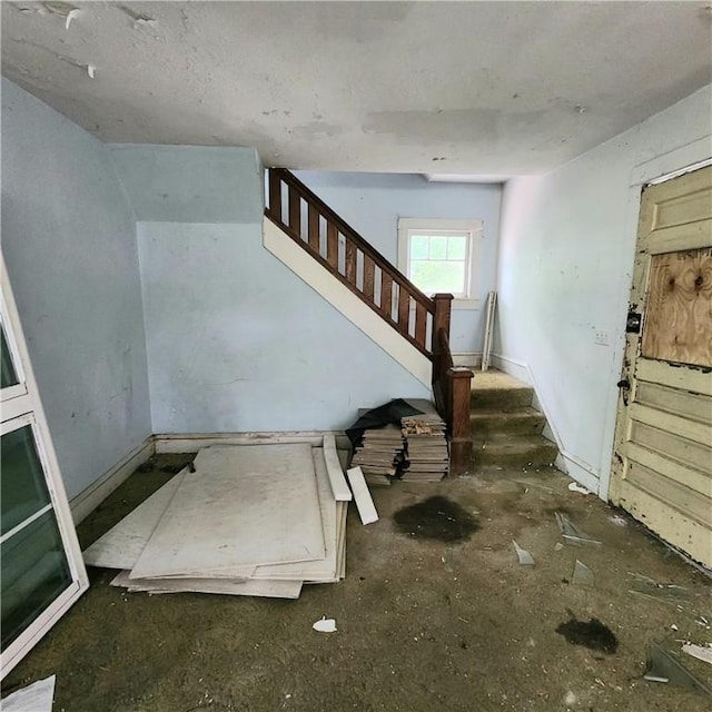 502 Partridge St, Elmira-City, NY 14904 - stairs with baseboards