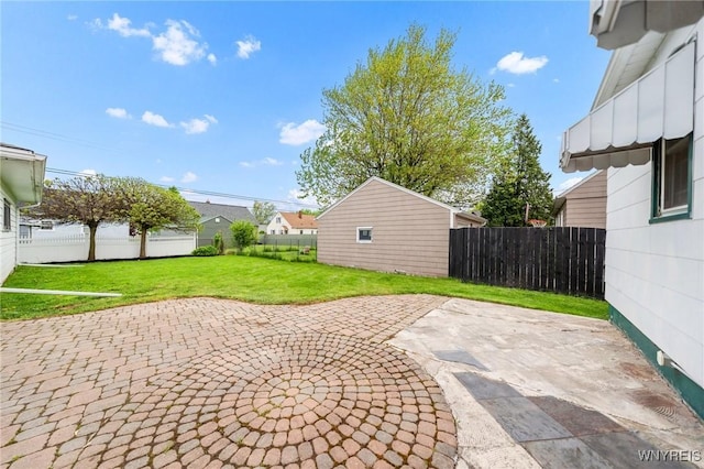 470 Windermere Blvd, Amherst, NY 14226 - view of patio / terrace featuring an outbuilding