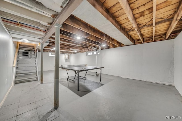 470 Windermere Blvd, Amherst, NY 14226 - below grade area featuring stairs