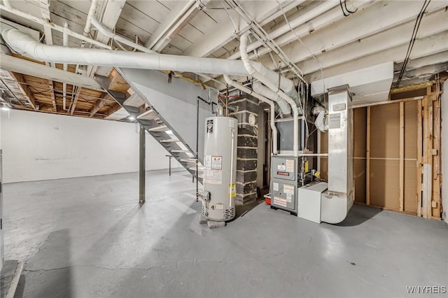 470 Windermere Blvd, Amherst, NY 14226 - unfinished basement featuring water heater