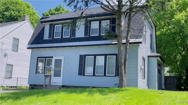 267 Fenway Dr, Syracuse, NY 13224 - view of front facade featuring entry steps and a front lawn