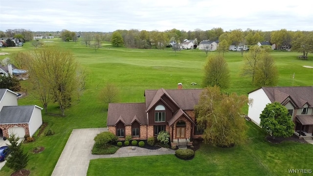 40 River Oaks Dr, Grand Island, NY 14072 - aerial view of residential area featuring a golf club