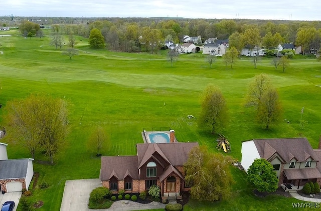 40 River Oaks Dr, Grand Island, NY 14072 - aerial view of residential area featuring a golf club
