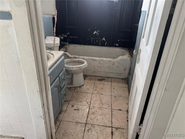 1306 E Lovejoy St, Buffalo, NY 14206 - bathroom with vanity and toilet