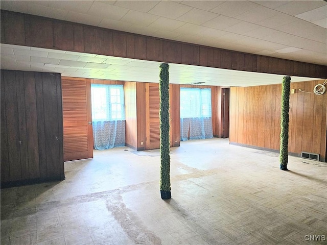 7742 Davis Rd S, Clay, NY 13212 - below grade area featuring wood walls