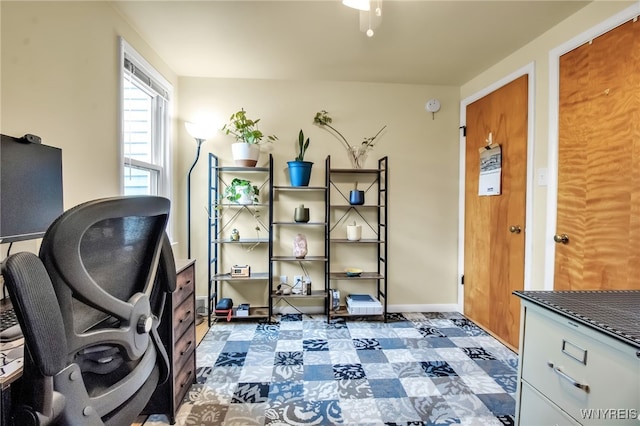 202 Tremaine Ave, Tonawanda-Town, NY 14217 - office with baseboards and tile patterned floors