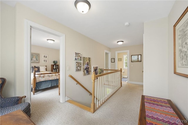 8105 Wilbarham Run, Pompey, NY 13104 - corridor featuring an upstairs landing and baseboards