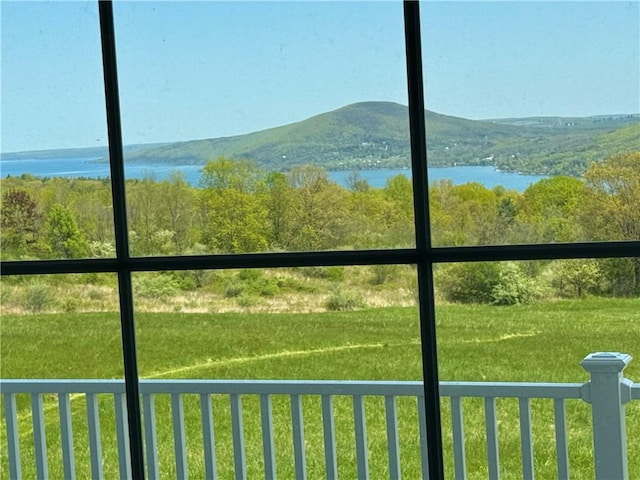 6731 County Road 12th Rd, South Bristol, NY 14512 - water view featuring mountains