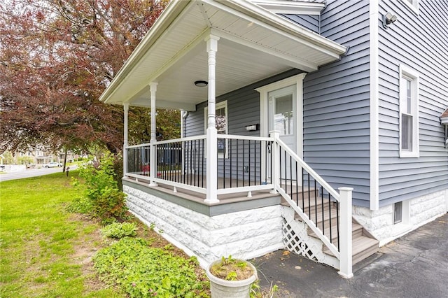 636 Ridge Rd, Webster, NY 14580 - entrance to property featuring covered porch