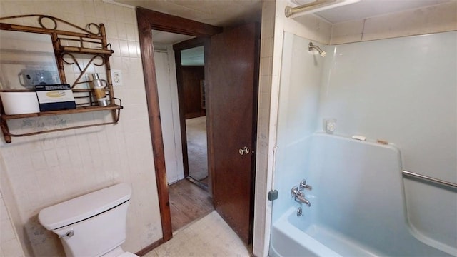110 Furnace Hill Rd, Guilford, NY 13780 - bathroom featuring tile patterned floors,  shower combination, and toilet