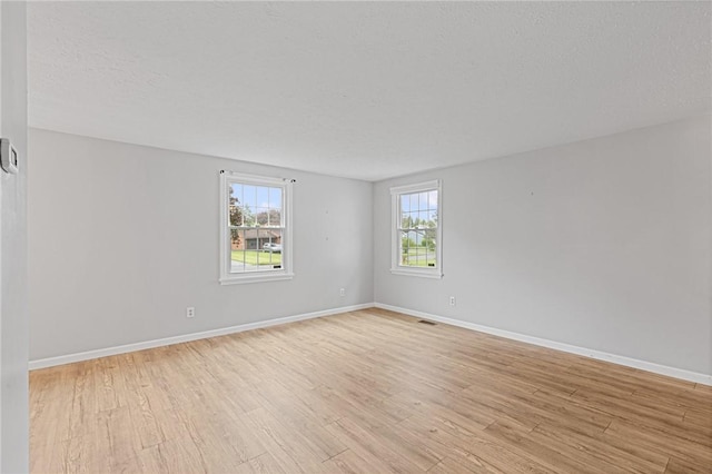 194 Citation Dr, Henrietta, NY 14467 - empty room with light wood-style flooring, baseboards, and a textured ceiling
