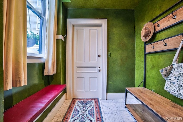 403 Elmwood Ave, Buffalo, NY 14222 - mudroom featuring baseboards
