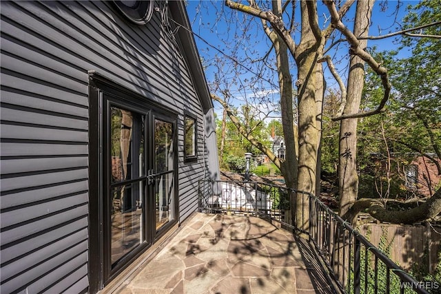 403 Elmwood Ave, Buffalo, NY 14222 - view of wooden deck