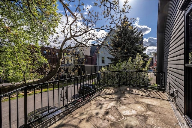 403 Elmwood Ave, Buffalo, NY 14222 - view of patio / terrace featuring a balcony