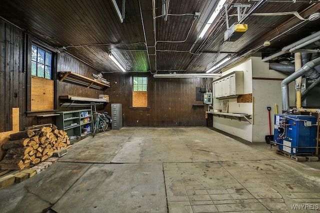 403 Elmwood Ave, Buffalo, NY 14222 - garage with heating unit