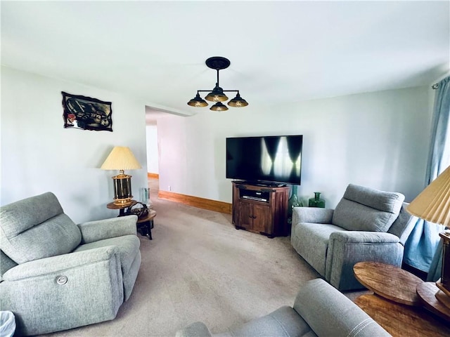 245 Owego St, Montour, NY 14865 - living room with light colored carpet and baseboards