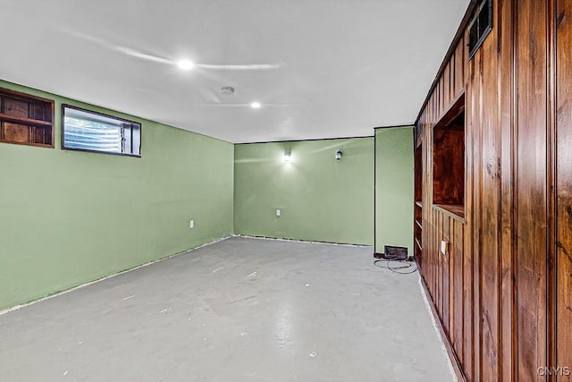 5 Glencrest Blvd, New Hartford, NY 13413 - empty room with concrete floors and recessed lighting