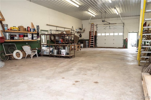 1466 Grant Rd, Russia, NY 13324 - garage with a workshop area