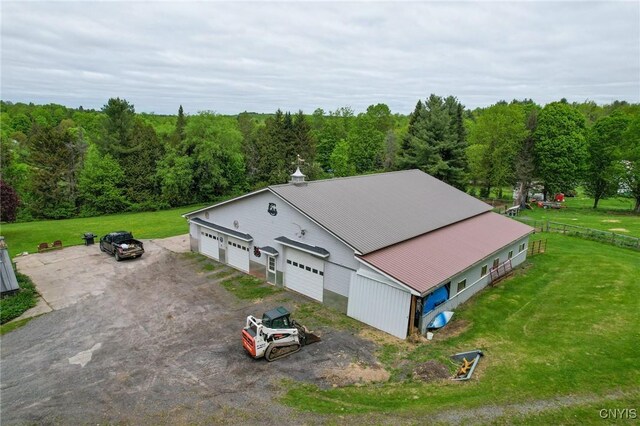 1466 Grant Rd, Russia, NY 13324 - view from above of property featuring a forest