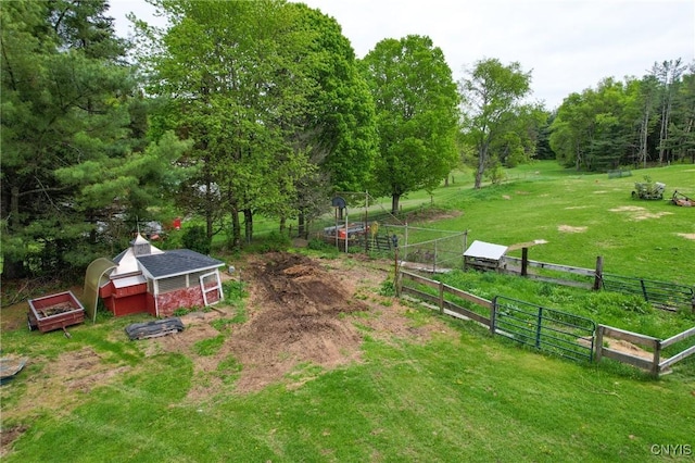 1466 Grant Rd, Russia, NY 13324 - view of yard with an outdoor structure