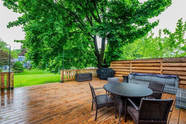 25 San Mateo Rd, Chili, NY 14624 - deck featuring outdoor dining space