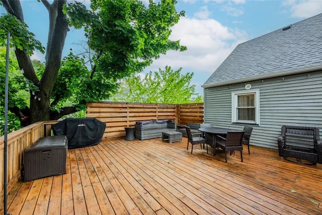 25 San Mateo Rd, Chili, NY 14624 - deck with outdoor dining space and outdoor lounge area