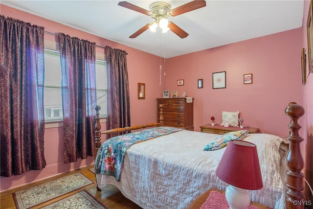 329 Hazelhurst Ave, Syracuse, NY 13206 - bedroom featuring wood finished floors and ceiling fan