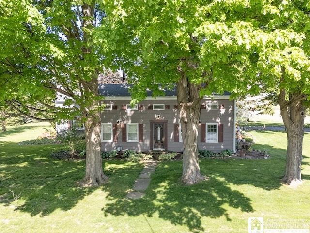 10280 Christy Rd, Sheridan, NY 14063 - view of front of house with a front yard