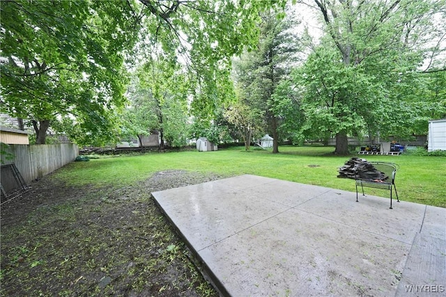 4334 Connection Dr, Clarence, NY 14221 - view of yard with a patio area