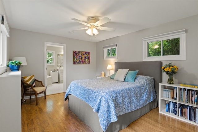 482 Marsh Rd, Pittsford, NY 14534 - bedroom with wood finished floors, multiple windows, and ceiling fan