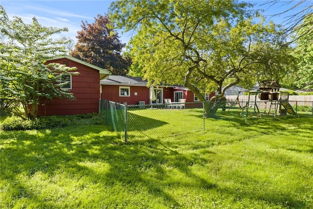 482 Marsh Rd, Pittsford, NY 14534 - view of yard with a playground