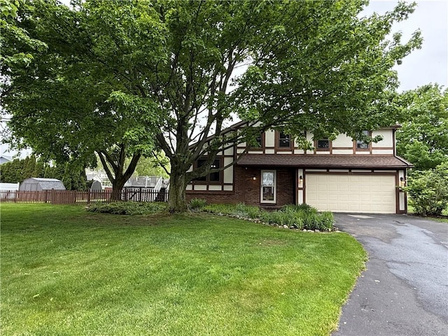 300 Amy Ln, Clarkson, NY 14420 - view of front of property with asphalt driveway and a garage