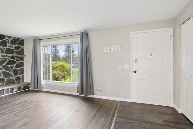 1099 N Greece Rd, Greece, NY 14626 - entrance foyer with wood finished floors and baseboards