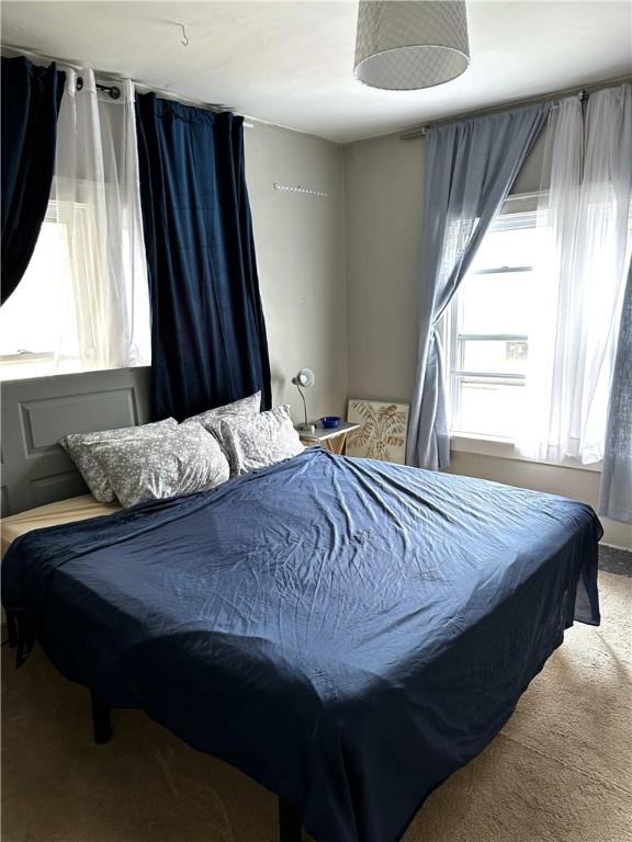 386 Westfield St, Rochester, NY 14619 - carpeted bedroom with pool table