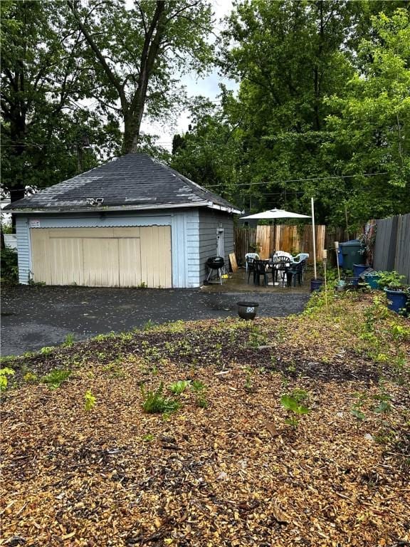 386 Westfield St, Rochester, NY 14619 - view of detached garage