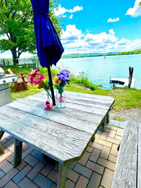 450 Stover Rd, Tyrone, NY 14815 - dock area with a water view