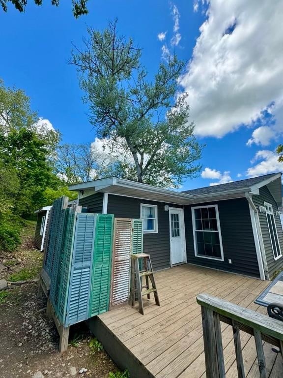 450 Stover Rd, Tyrone, NY 14815 - view of deck