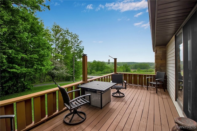 3955 Four Rod Rd Unit S, Marilla, NY 14052 - view of deck