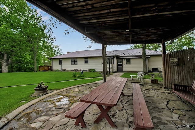 3955 Four Rod Rd Unit S, Marilla, NY 14052 - view of patio